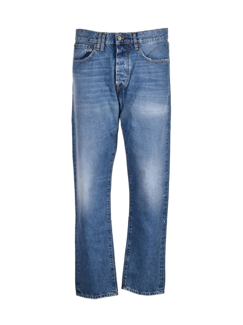 Cycle Blue Standard Cotton Jeans