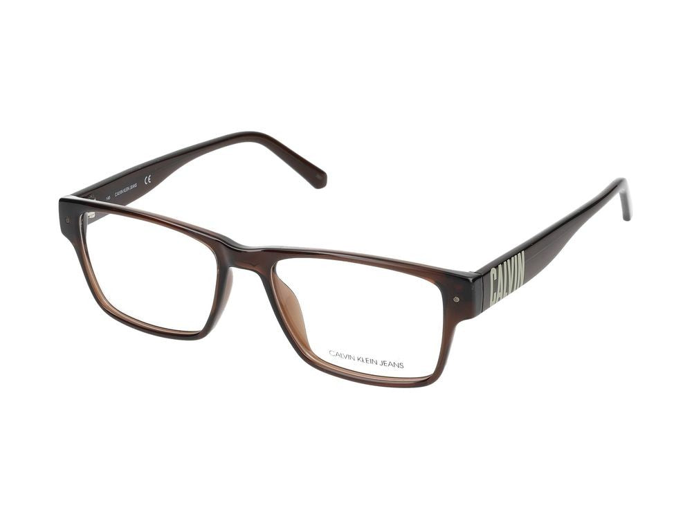 Calvin Klein Jeans Eyeglasses Ckj20635 210 Crystal Brown 54/17/145