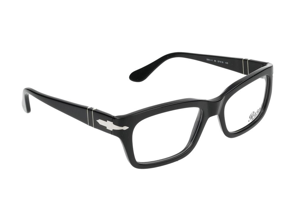 Persol Eyeglasses Persol 0Po3301v 95 Nero 57/19/145