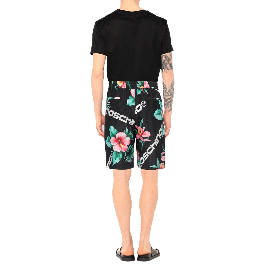 Moschino Moschino Floral Print Silk Shorts