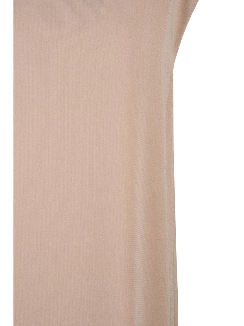 Ab Alberto Biani Multicolor Triacetate-Blend Relaxed Dress