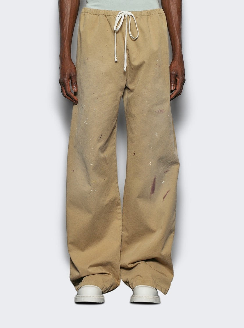 Mm6 By Maison Margiela Relaxed Sand Beige Pants