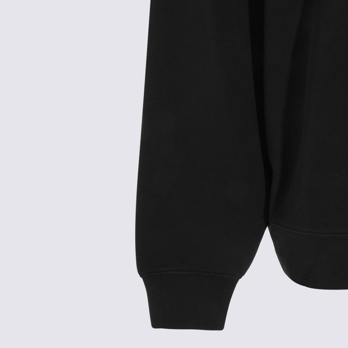 Anine Bing Collegiate-Style Black Crewneck Sweatshirt With Emblem Design