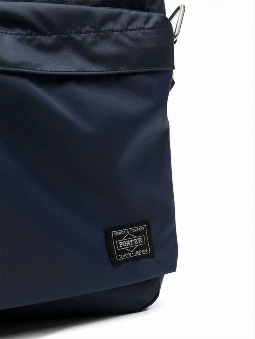 Porter Sleek Nylon Crossbody Bag With Functional Design