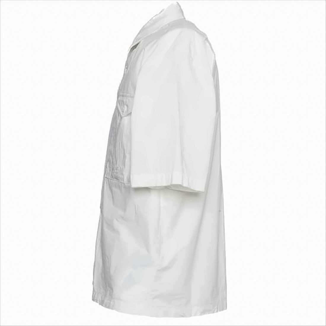 C.P. Company Short-Sleeved Shirt With Classic Collar And Chest Pocket