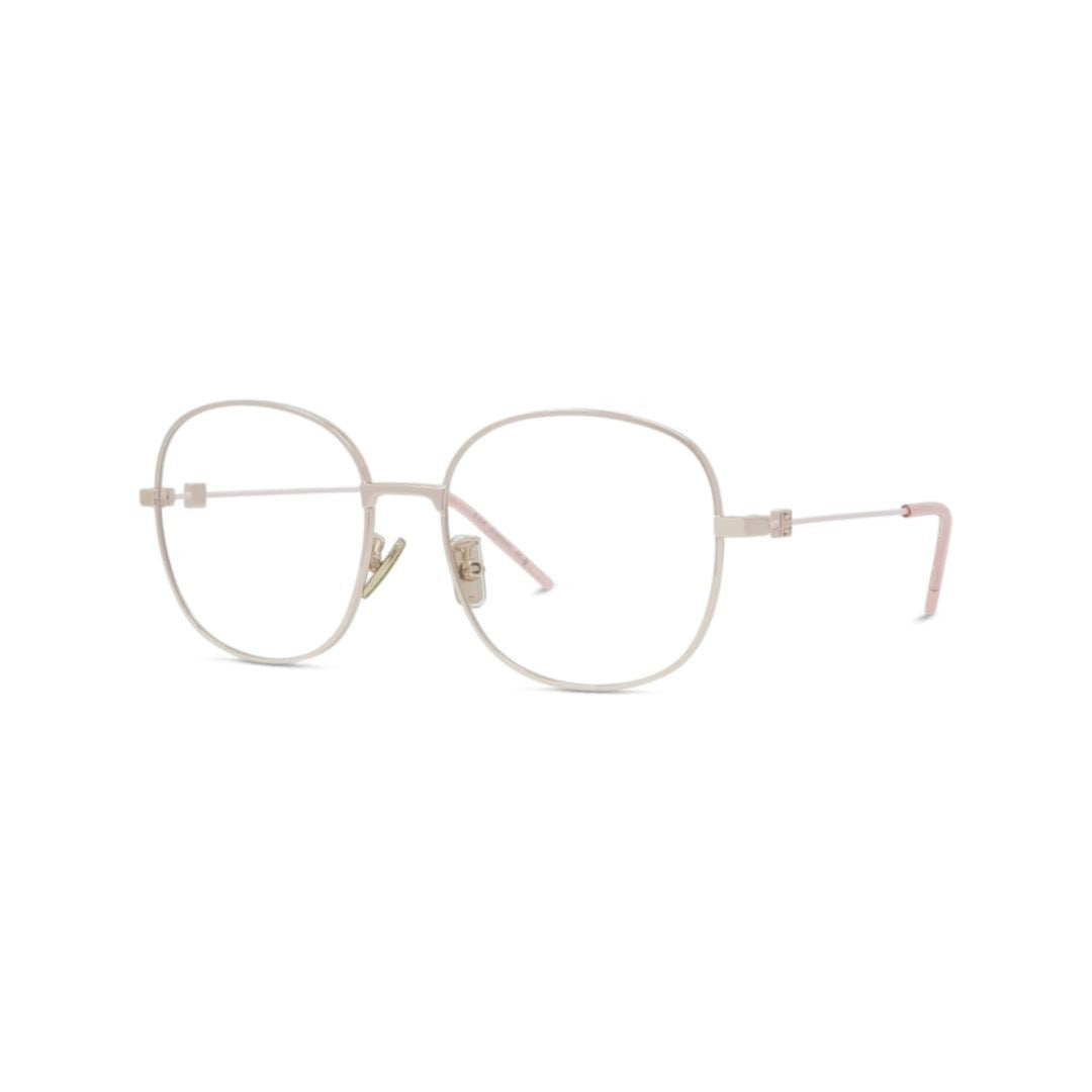 Givenchy Gv50086u Square Gold Metal Sunglasses With Adjustable Nose Pads