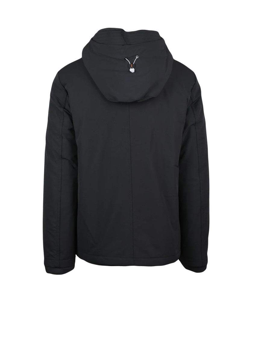 Dekker Quilted Jacket With Hood And Functional Details