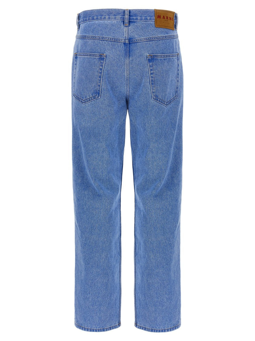Marni 'Bleached Coated' Jeans