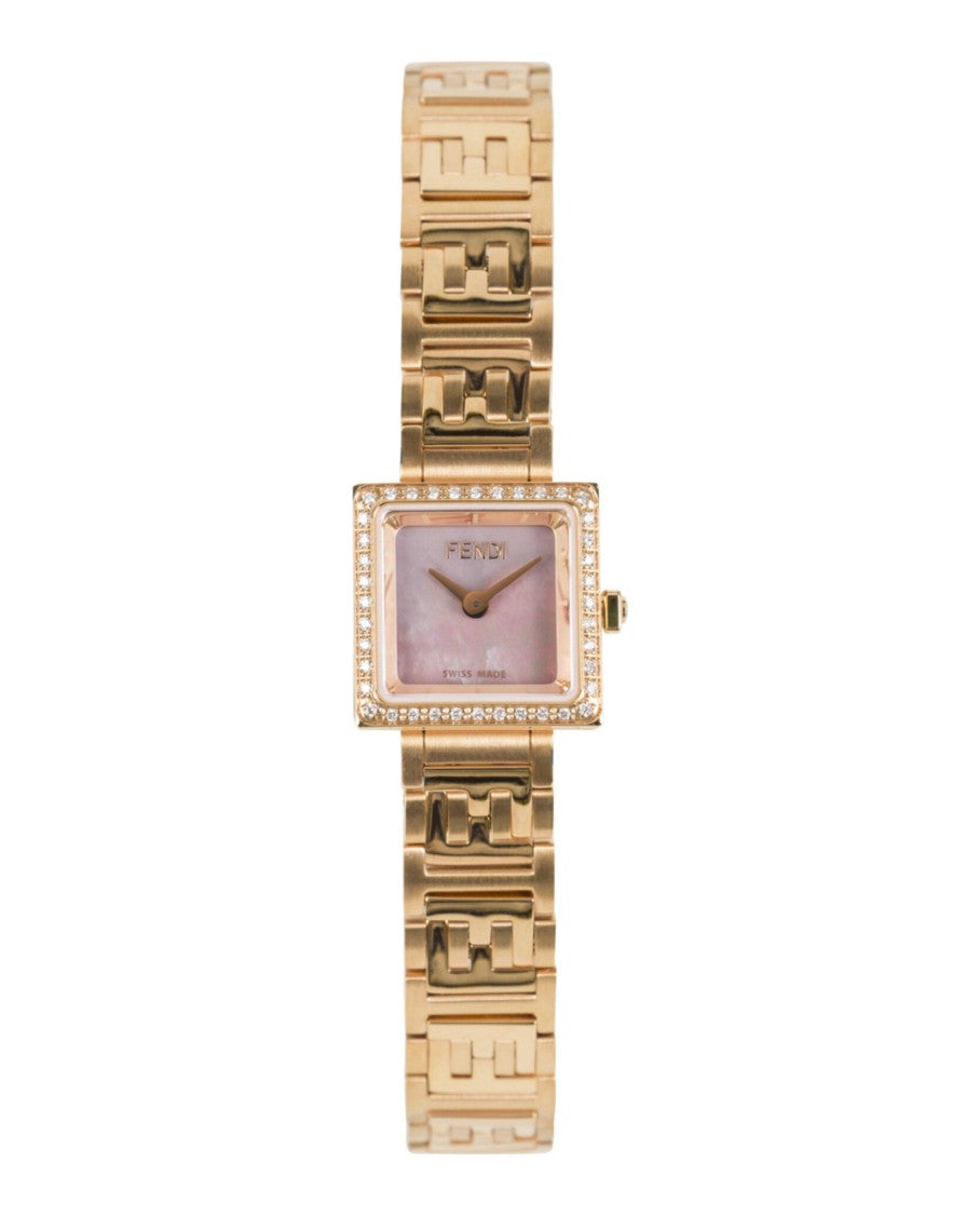 Fendi Forever Square Diamond Watch