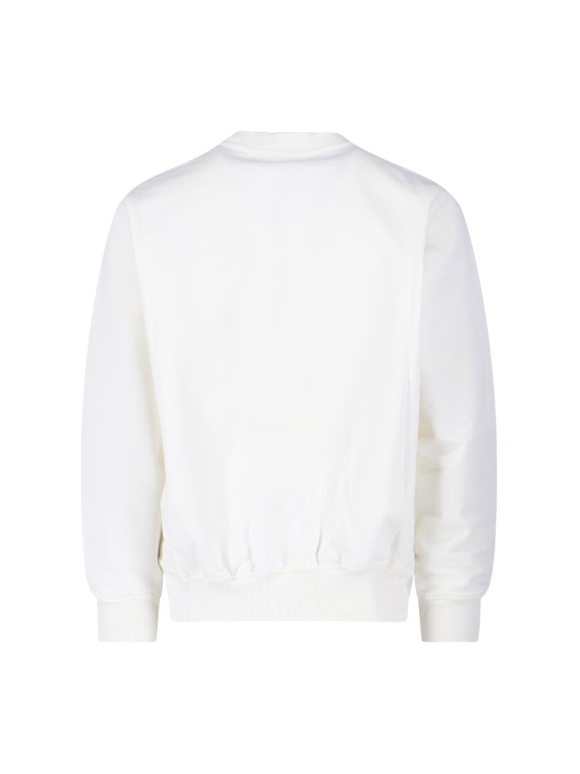 Casablanca "Casa Way Mountain" Logo Sweatshirt – White