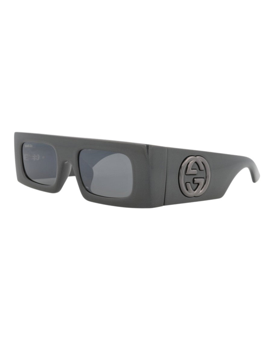 Gucci Shield-Frame Injection Sunglasses