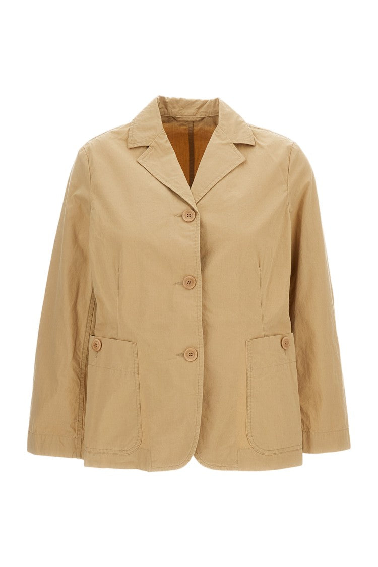 Casey & Casey Beige Single-Breasted Cotton Jacket