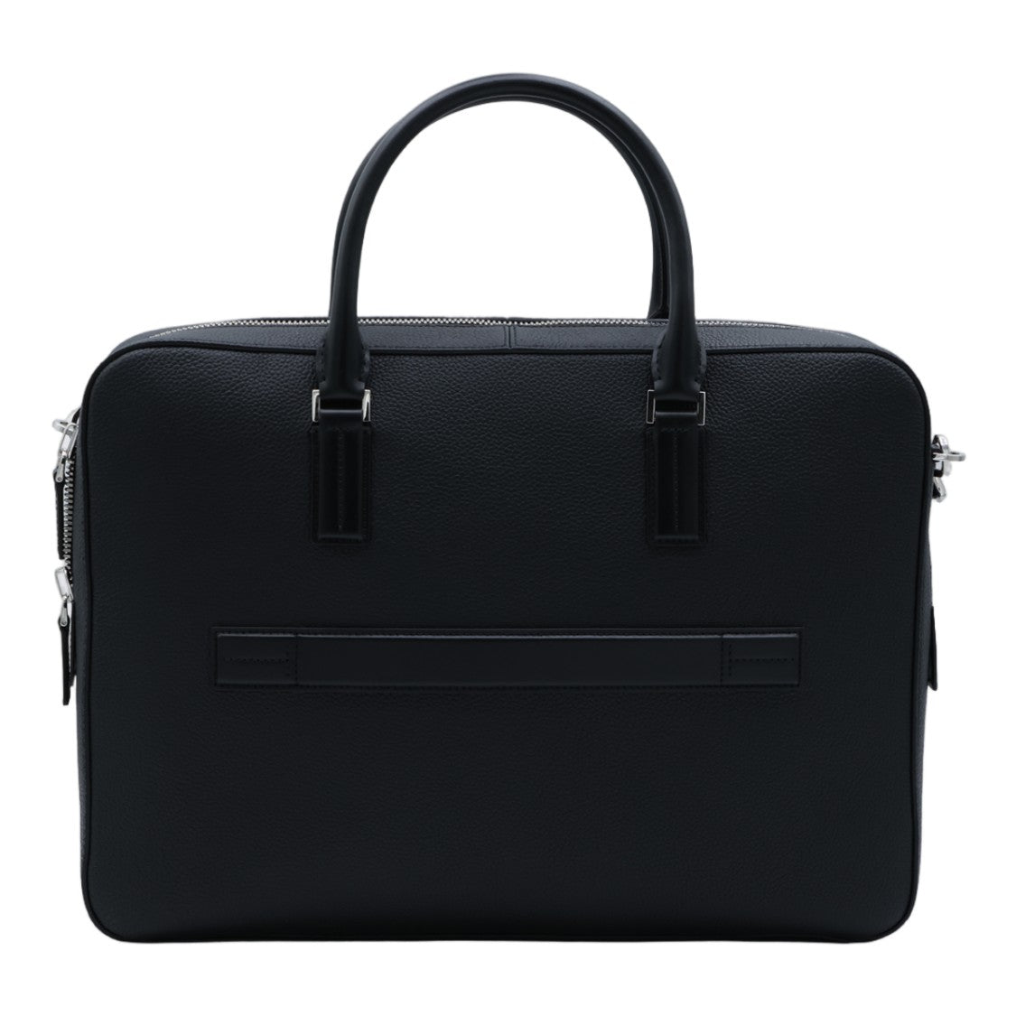 Tom Ford Structured Black Briefcase-Style Bag With Pebbled Texture