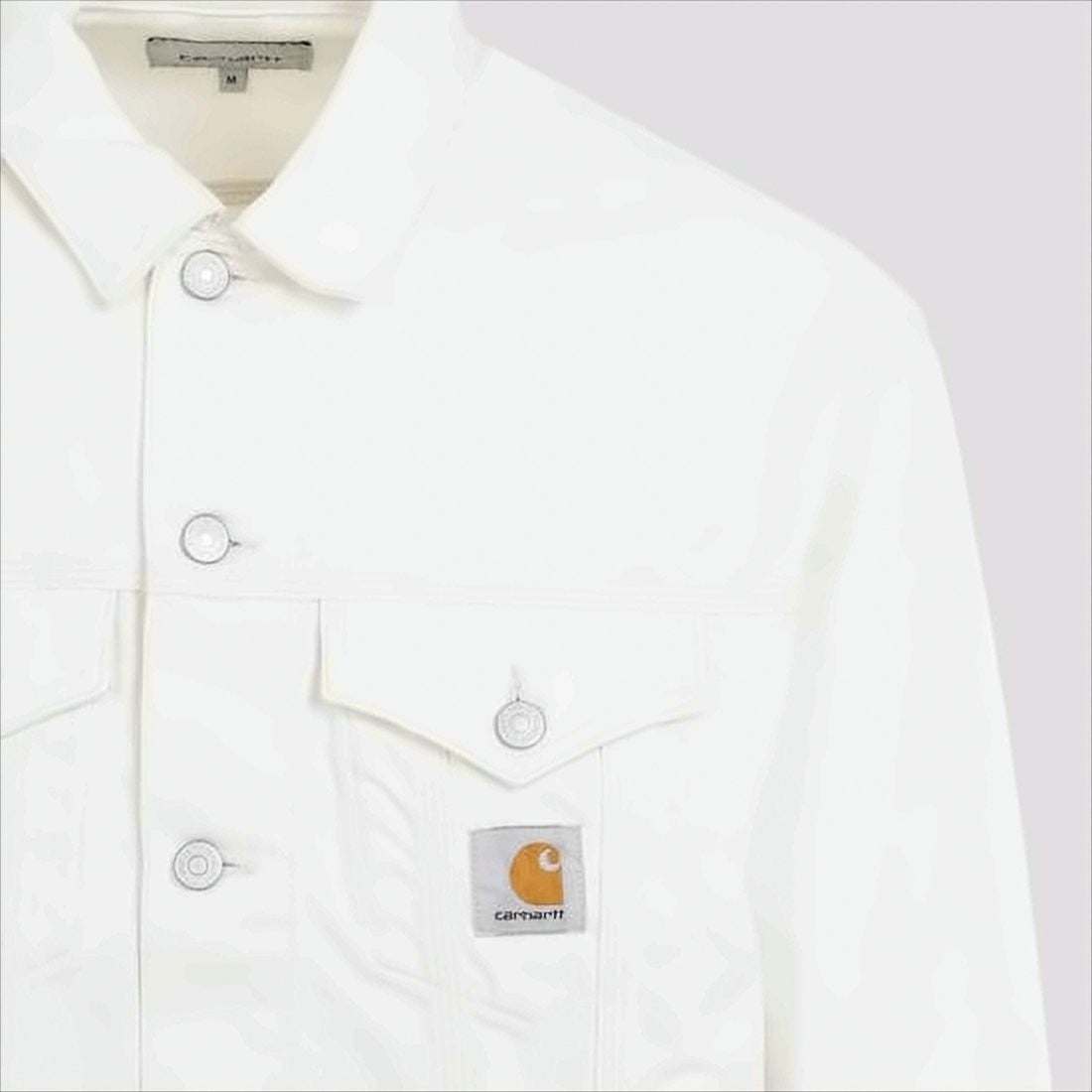 Carhartt Wip Classic Denim Jacket With Button-Up Front