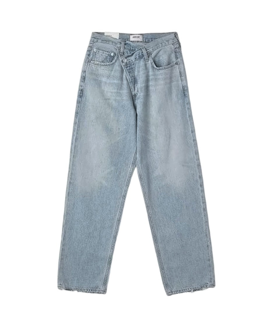 Agolde Relaxed Straight-Leg Denim Pants