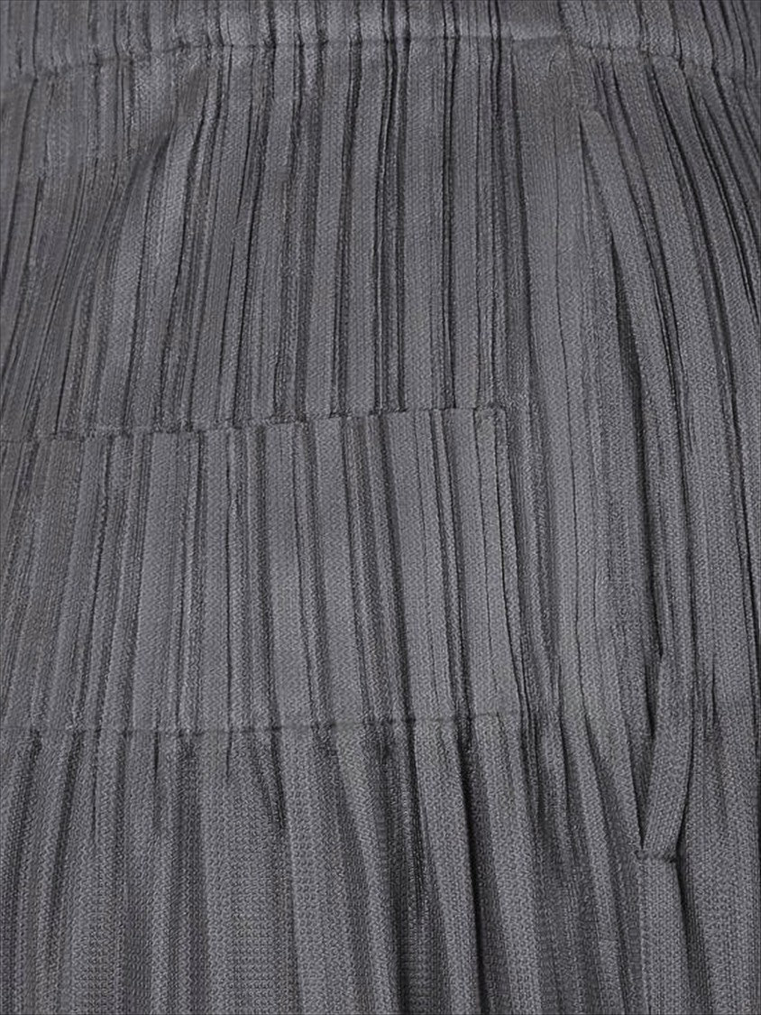 Pleats Please Pleated Track Pants With Relaxed Fit