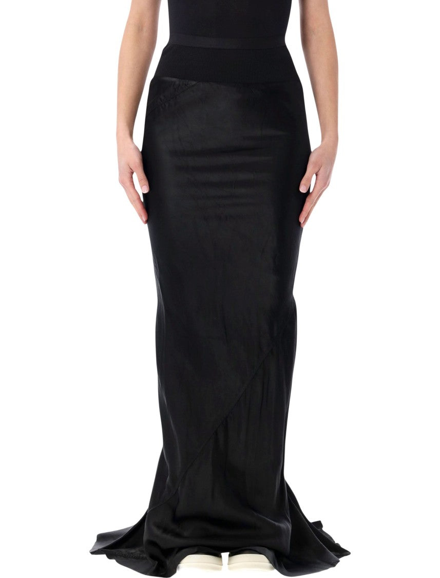 Rick Owens Slim Long Coda Skirt