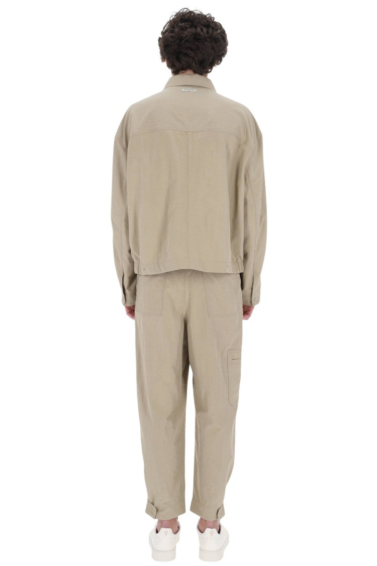 Maison Kitsuné Camouflage Light Cotton Canvas Jacket