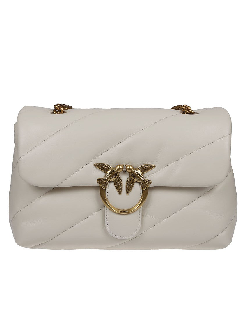 Pinko Love Classic Puff Sheepskin Shoulder Bag