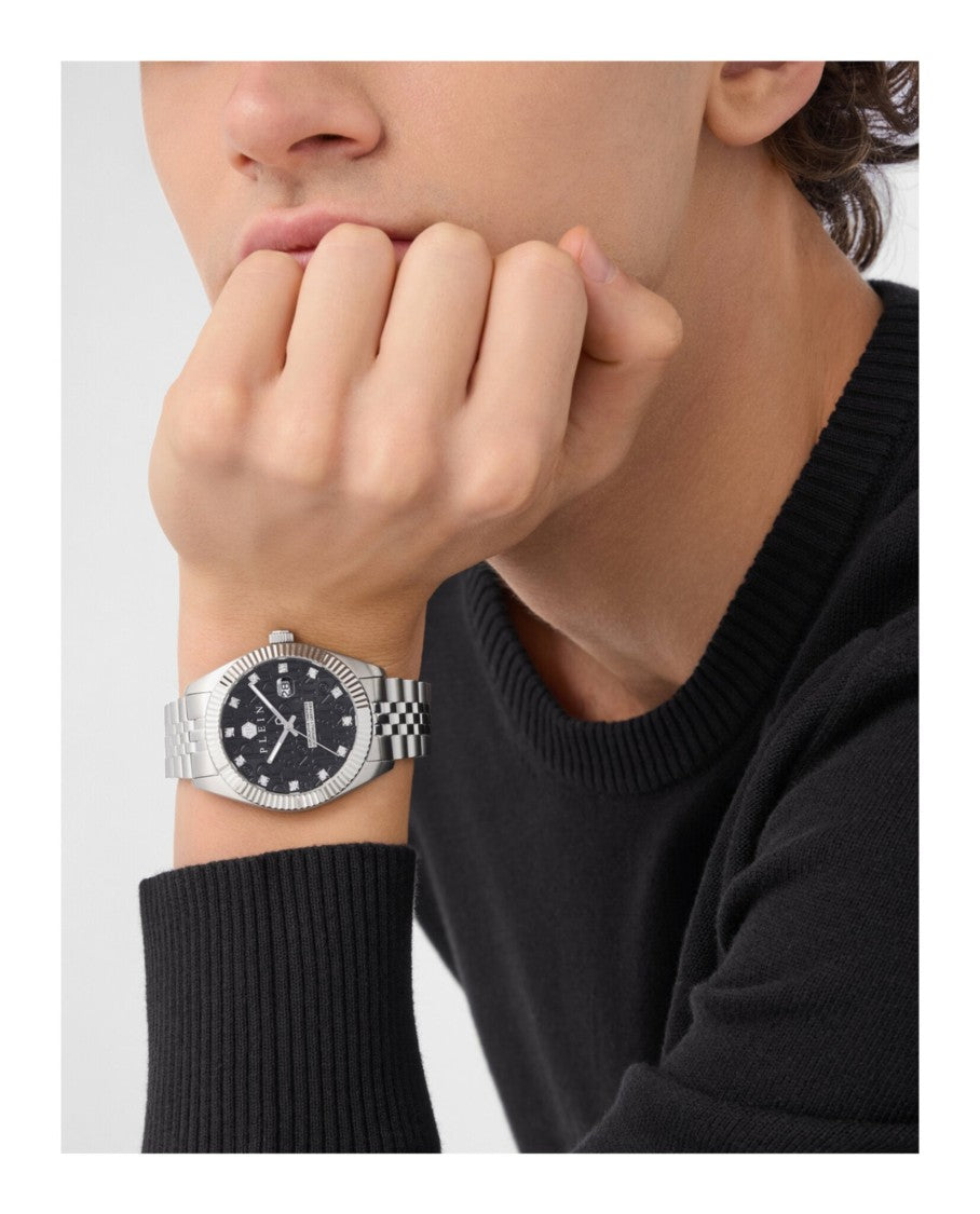 Philipp Plein Date Superlative Crystal Watch