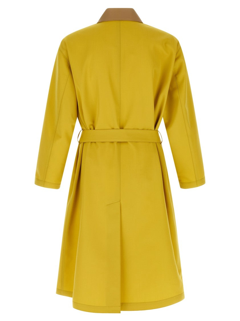 Auralee Wool Max Canvas' Coat