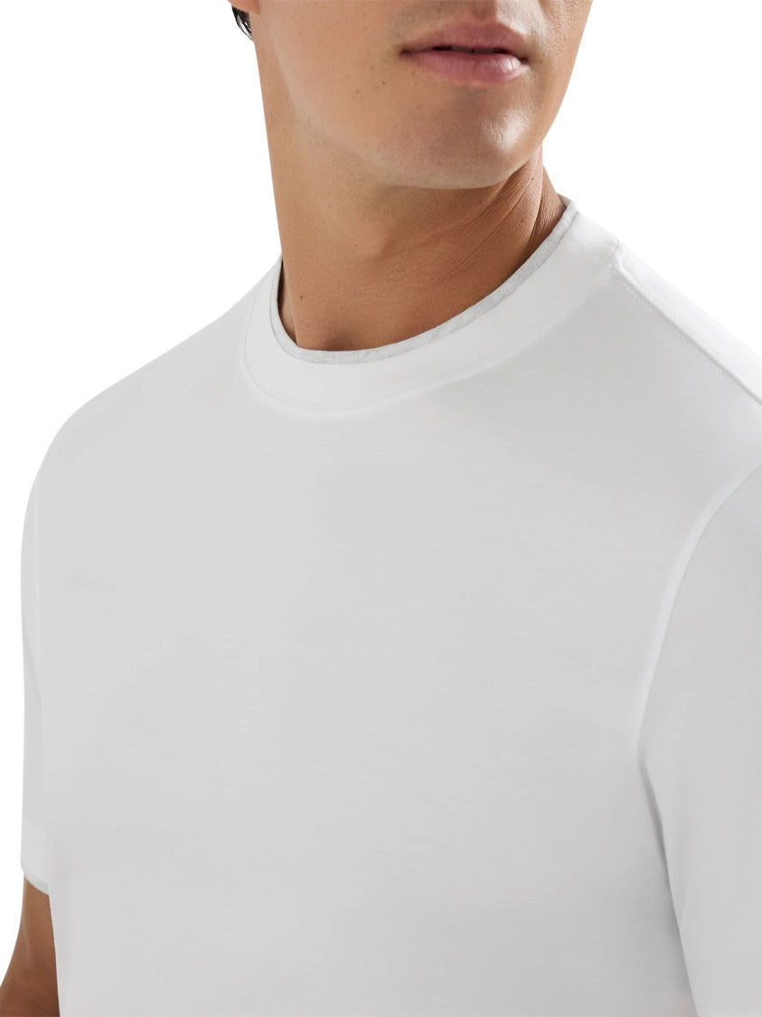 Brunello Cucinelli Classic Crew Neck Short-Sleeved T-Shirt
