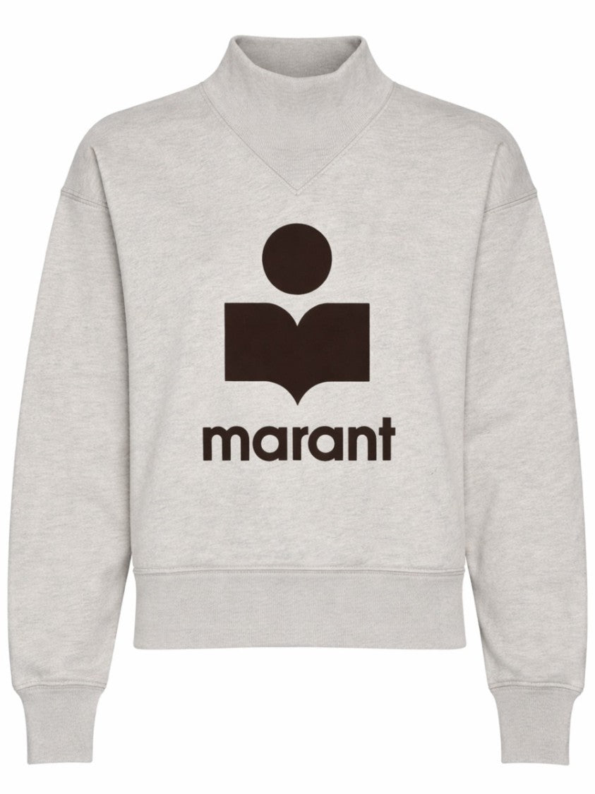 Isabel Marant Étoile Moby Relaxed Fit High Sweatshirt
