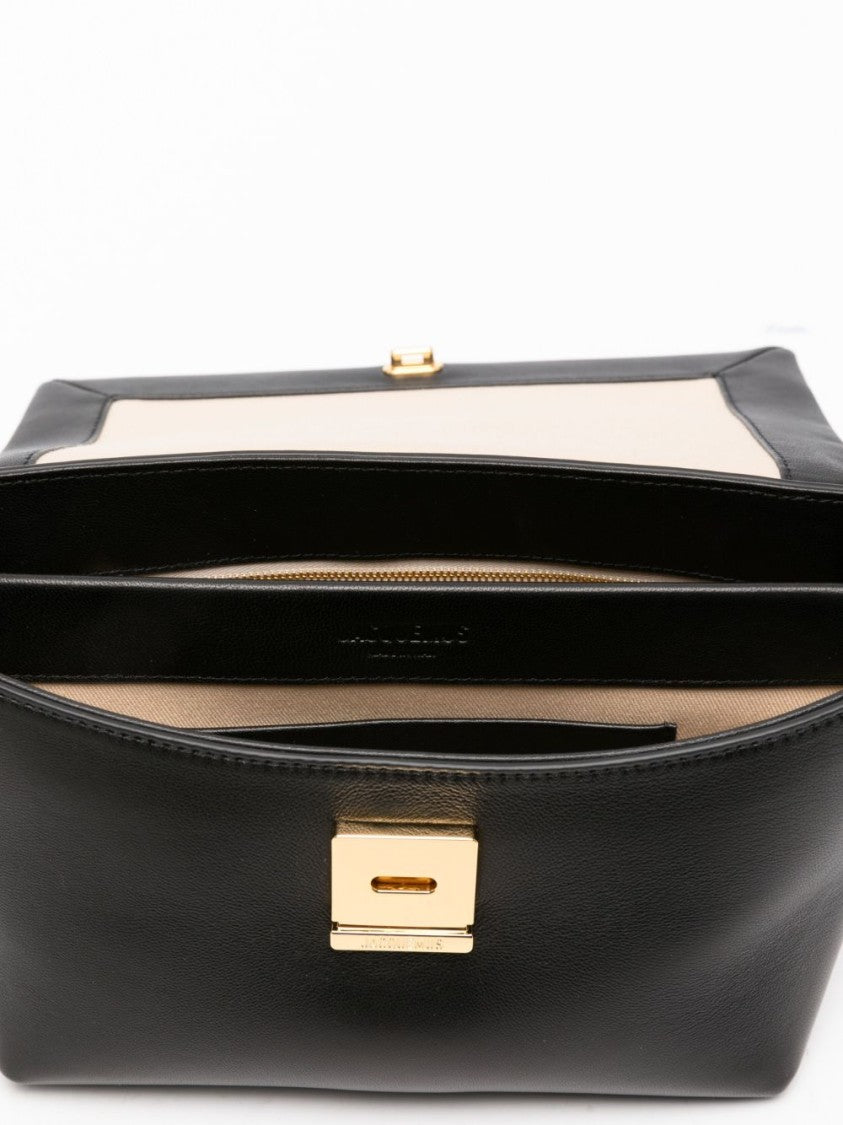 Jacquemus Structured Black Shoulder Bag
