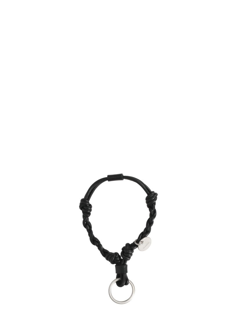 Jil Sander Braided Blacktangle Keychain