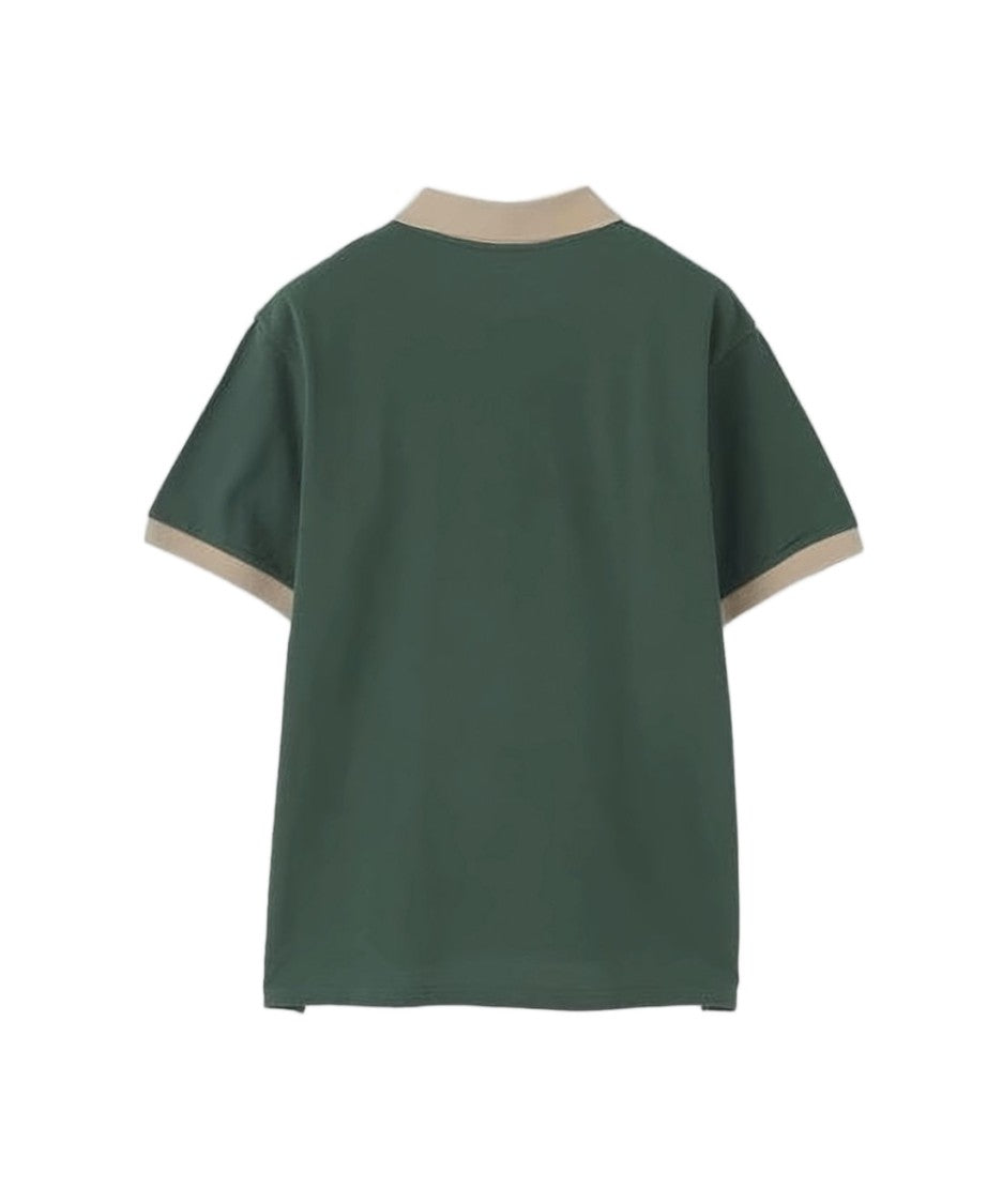 South2 West8 Classic Short-Sleeve Polo Shirt With Contrasting Details