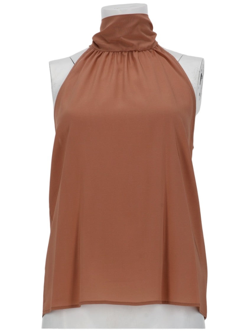 Pt Torino Anita Viscose-Blend High Neck Top
