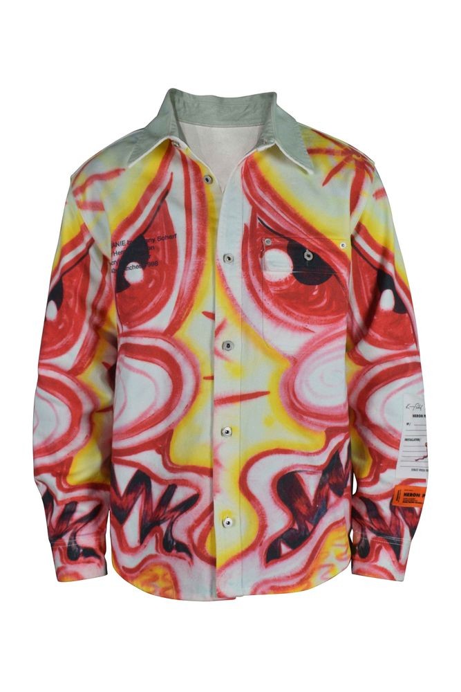 Heron Preston Multicolored Denim Jacket