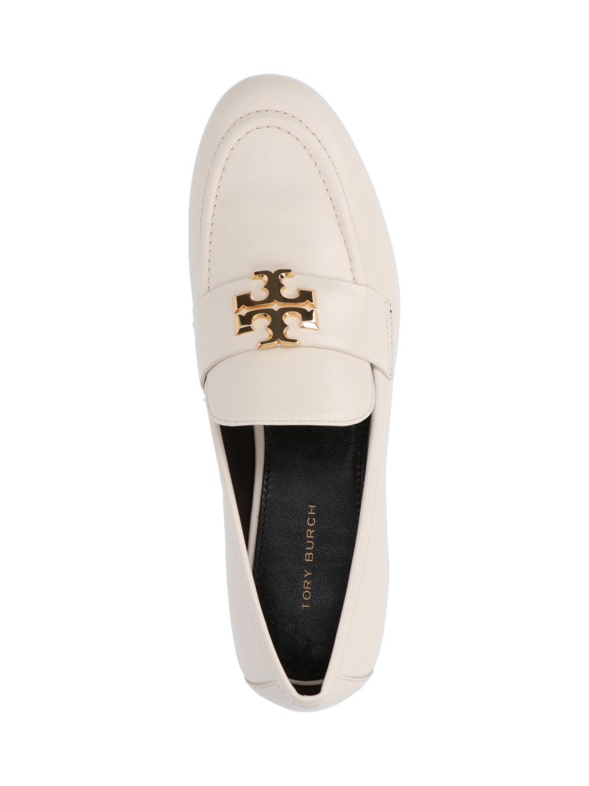Tory Burch Eleanor Charm Moccasins – Off-White