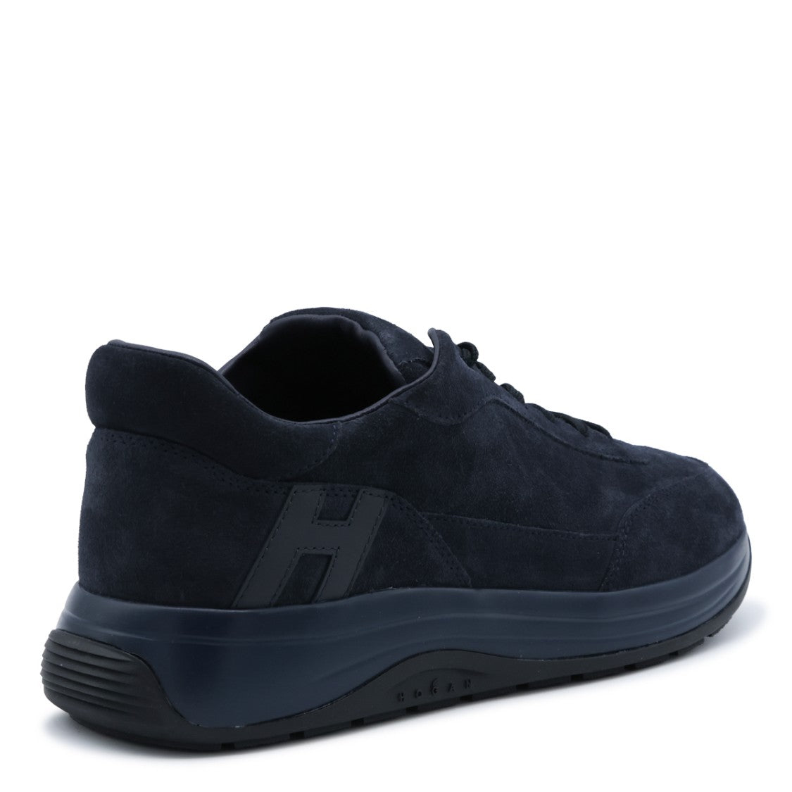 Hogan Low-Top Suede Sneakers With Textured Sole And Subtle Detailing