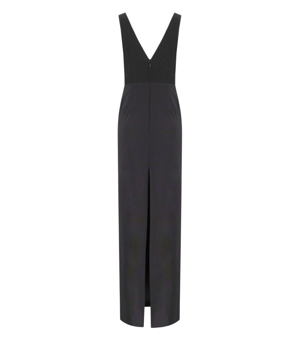 Elisabetta Franchi Red Carpet Black Dress