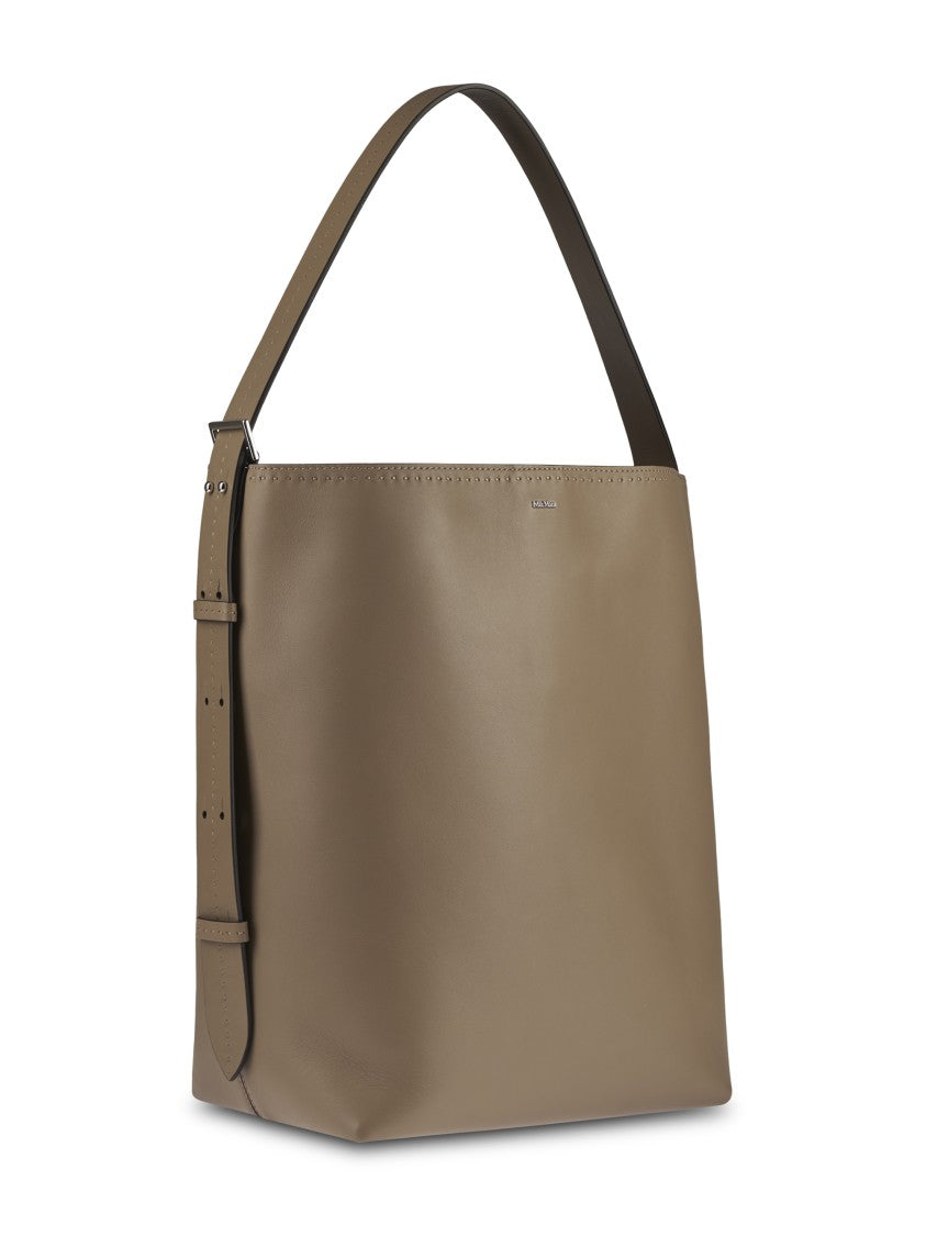 Max Mara Structured Shoulder Bag With Modern Aesthetic