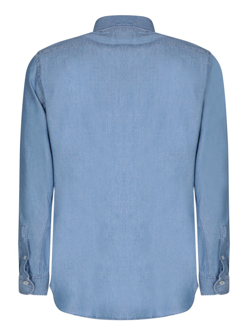 Dell'oglio Blue Long Sleeves Shirt