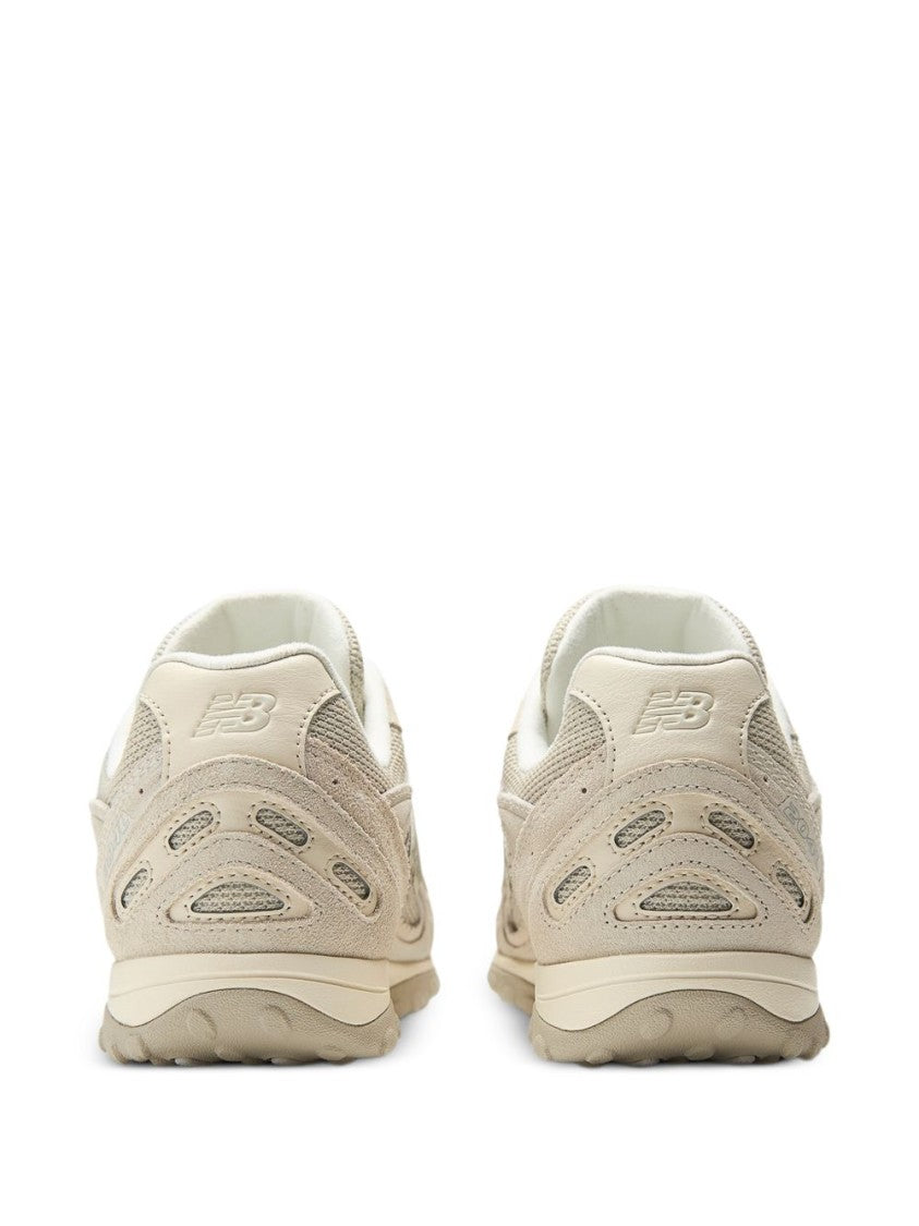 New Balance Low-Profile Sneakers With Layered Textures And Cushioned Sole