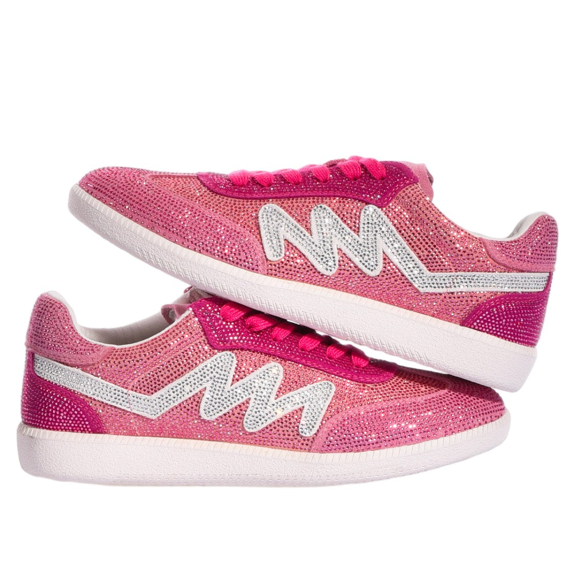 Mimanera Pink Handcrafted Imperial Jet Masterpiece Sneakers