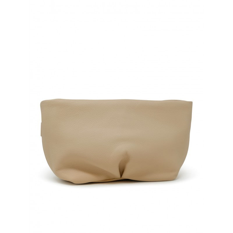 Roberto Del Carlo Anna Nude Leather Bag