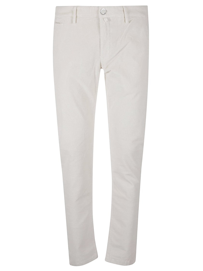 Jacob Cohen Slim-Fit White Jeans With Classic Five-Pocket Design