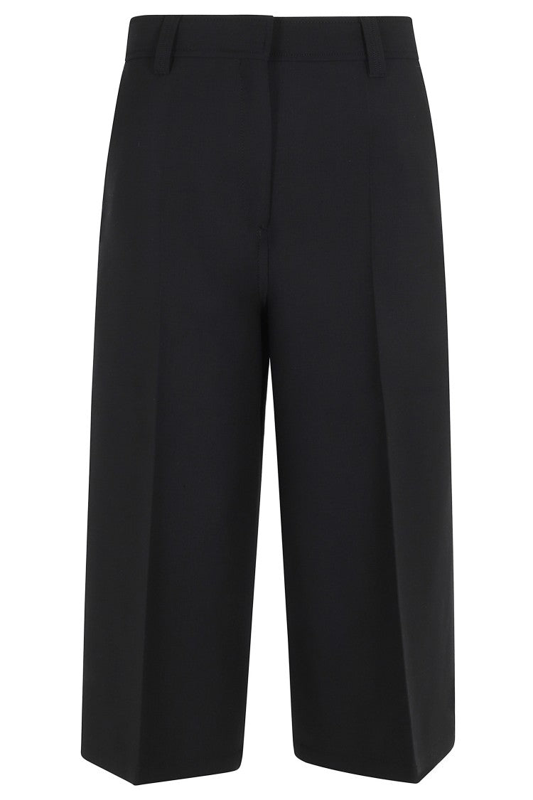 Filippa K Black Blaire Mariner Belt-Loops Polyester-Blend Pants