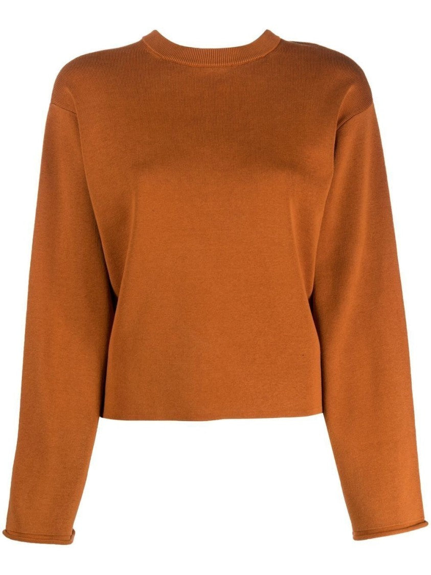 Proenza Schouler Twist Long Sleeve Sweater