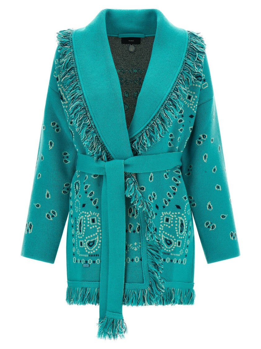 Alanui Bandana Cardigan