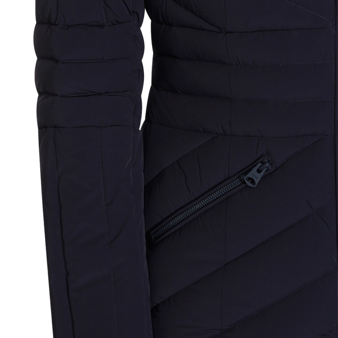 Mackage Quilted Fitted Coat With Detachable Fur-Trimmed Hood