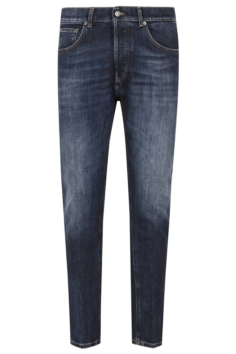 Dondup Dark Blue Dian Skinny-Fit Cotton Jeans