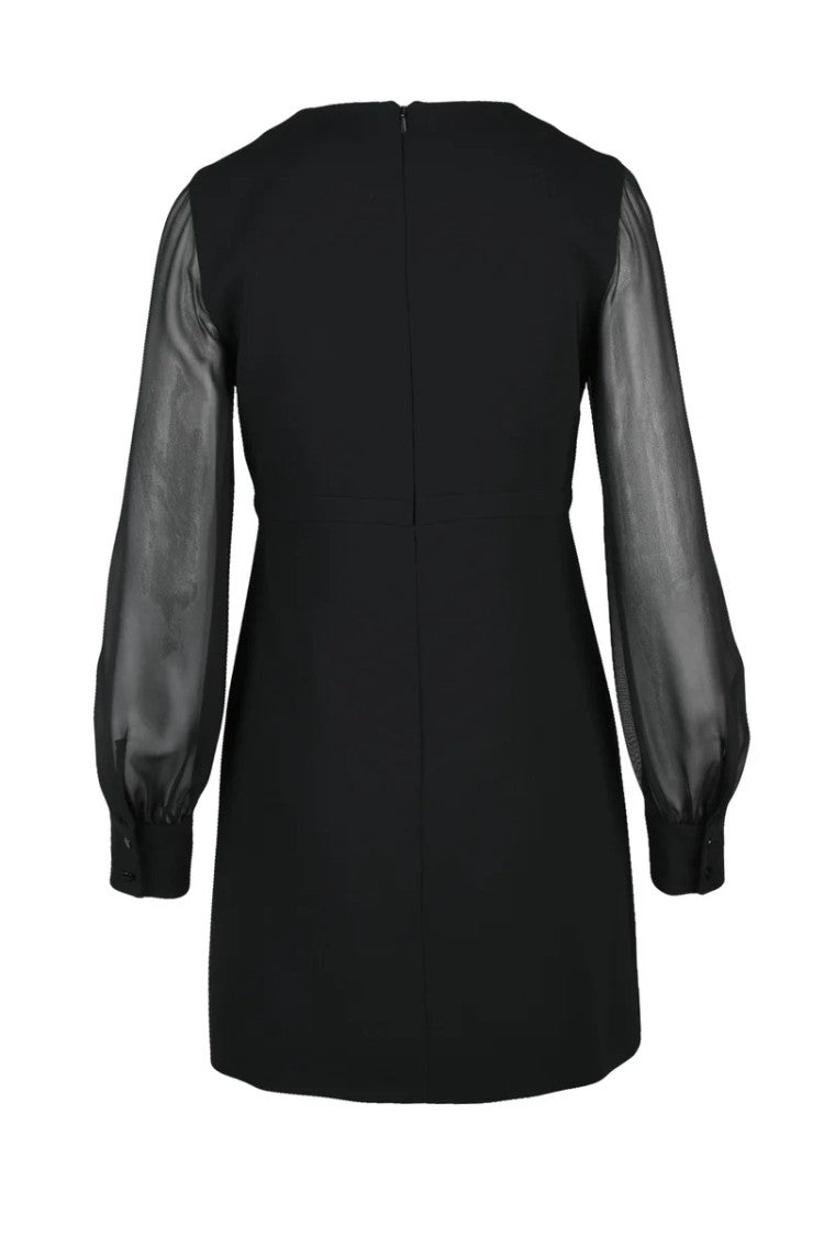 Max Mara Ritmo Flared Dress - Black
