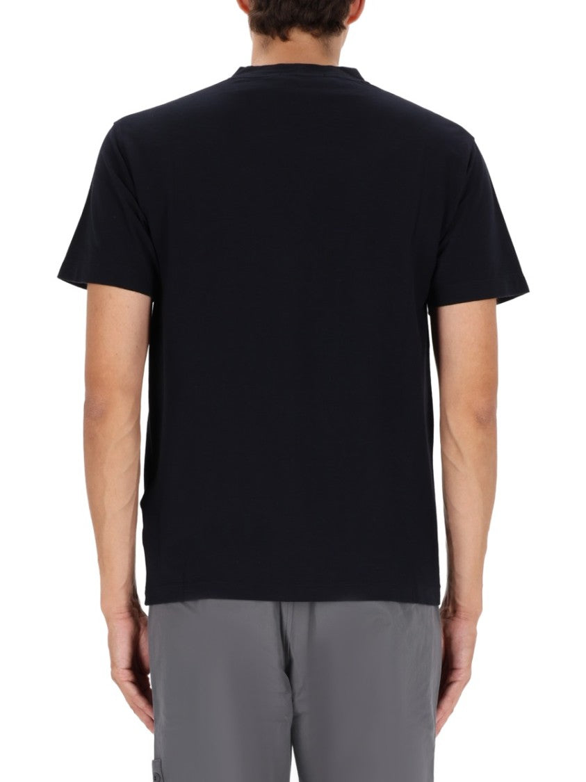 Stone Island Crew Neck Blue T-Shirt
