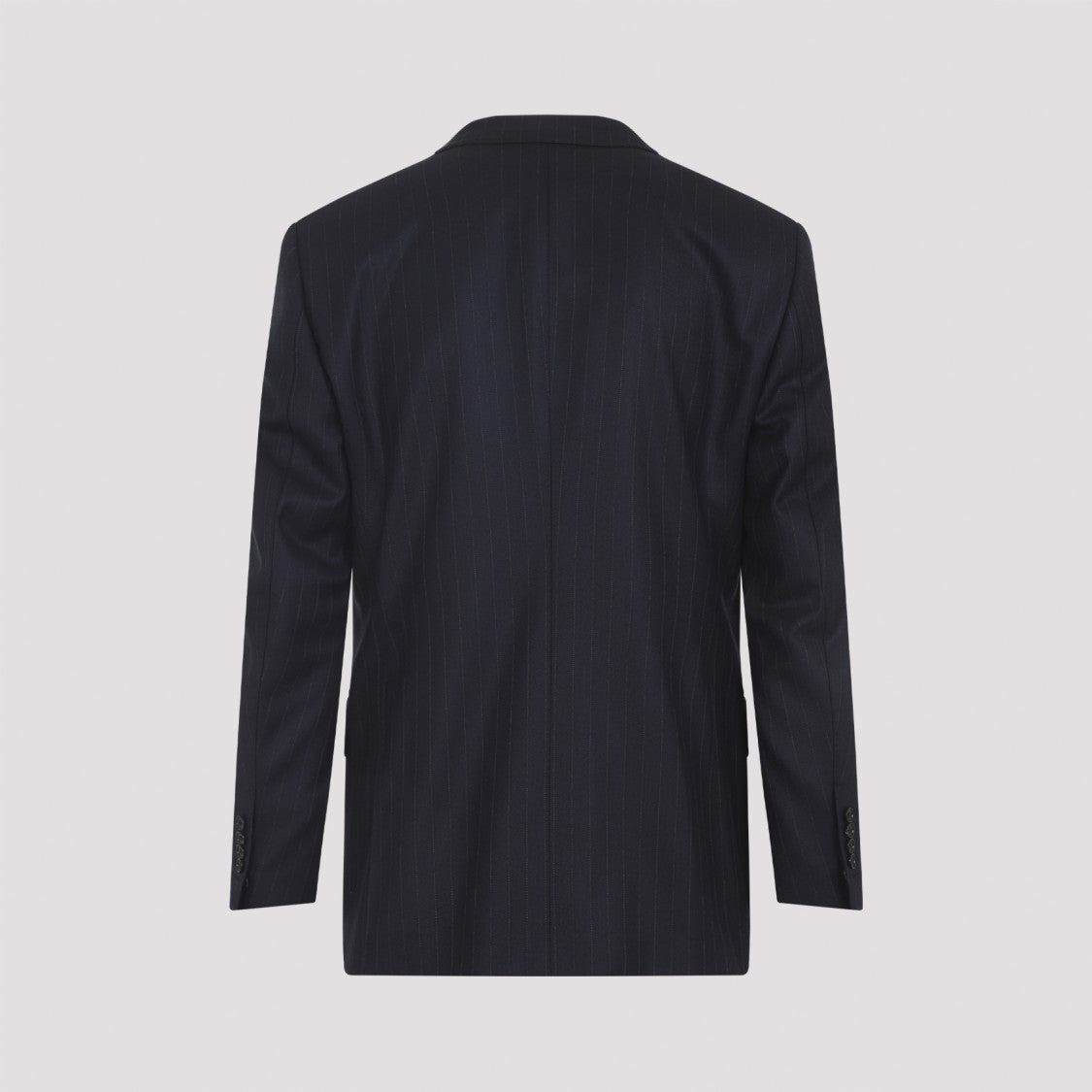 Tom Ford Double-Breasted Wool Blazer With Pinstripe Detail