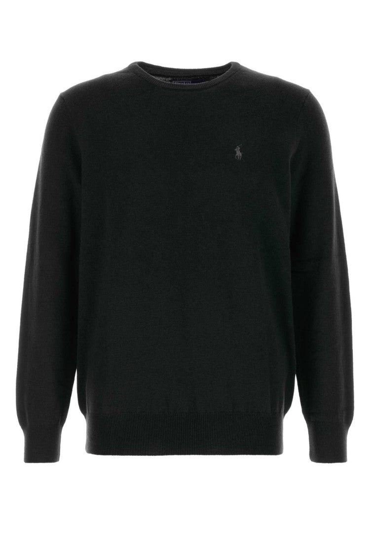 Polo Ralph Lauren Black Wool Sweater